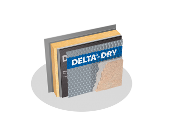 Delta Dry – Ventilated Rainscreen – 3.3’ x 50’