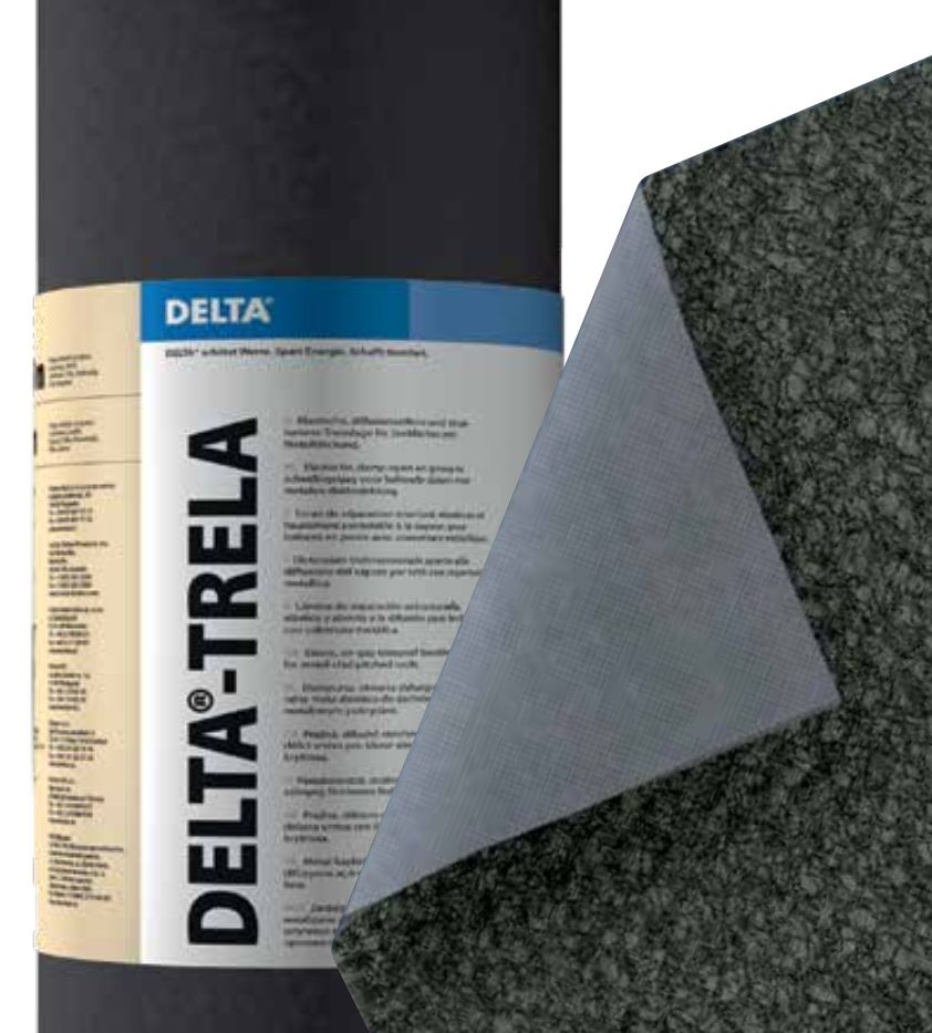 Delta Trela – Pitched Metal Roof Underlayment – 3’3” x 98’